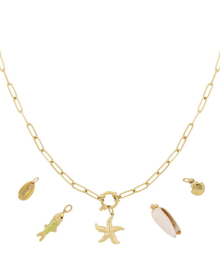 diy ketting van zeesterren