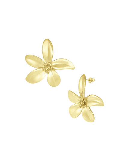 Grote bloemen oorbellen
