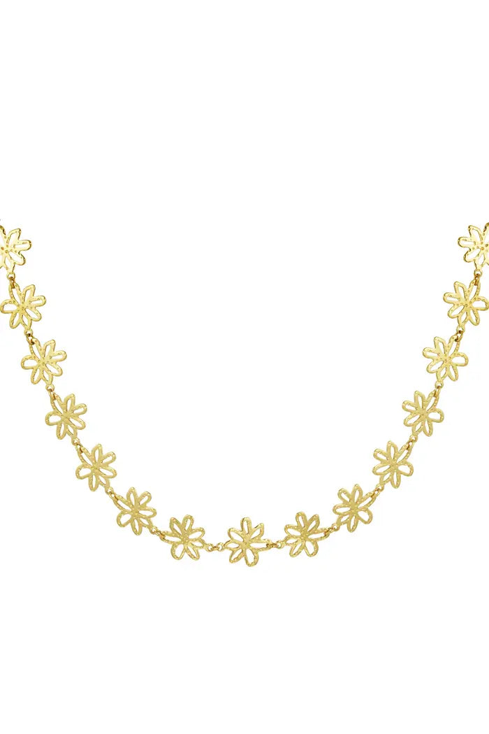 Bloemetjes ketting