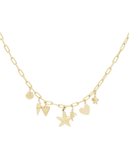 Zonnekus ketting