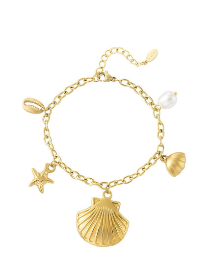 seashell armband