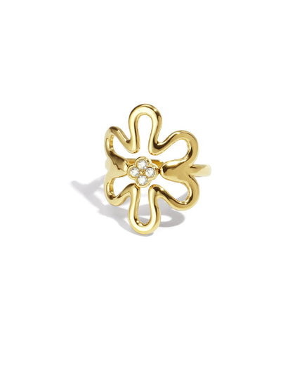 Flower power ring