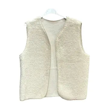 teddy gilet