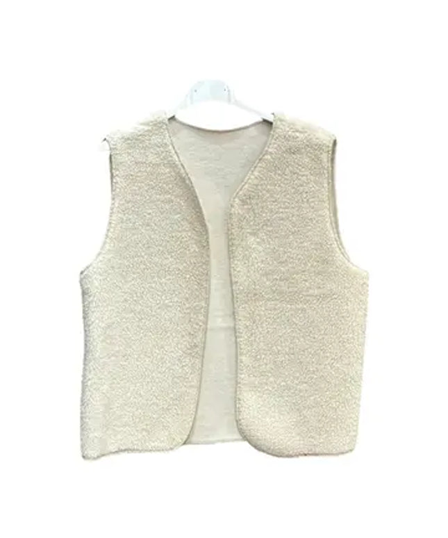 teddy gilet
