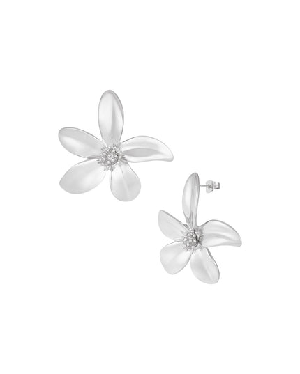 Grote bloemen oorbellen