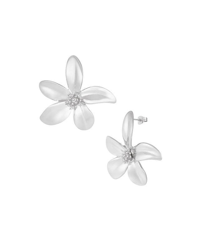Grote bloemen oorbellen