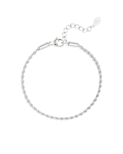 Smal gedraaide armband
