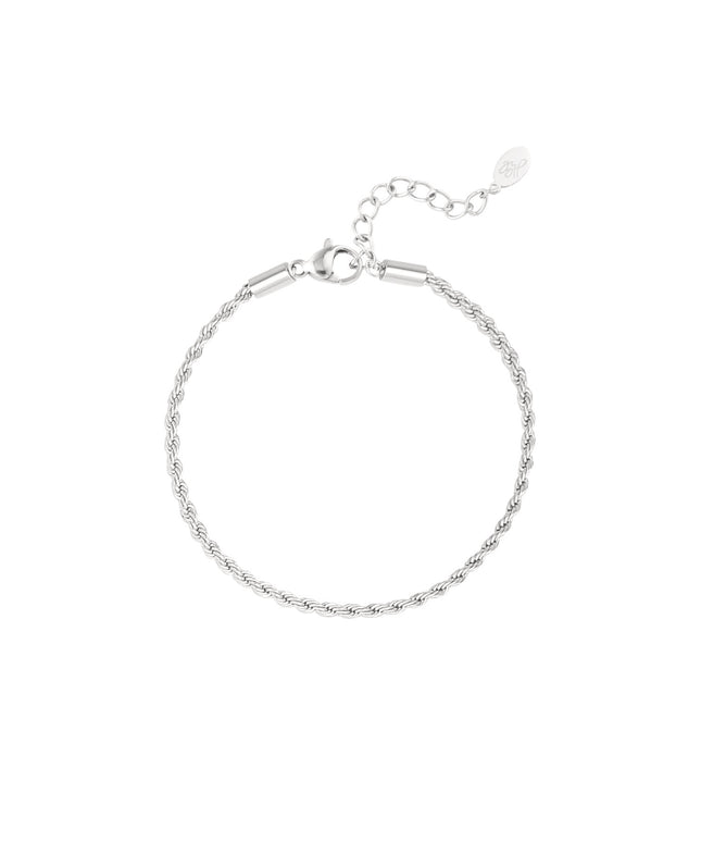 Smal gedraaide armband