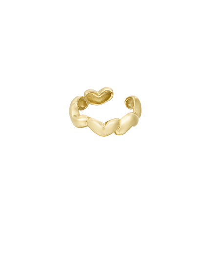 Hearts around ring