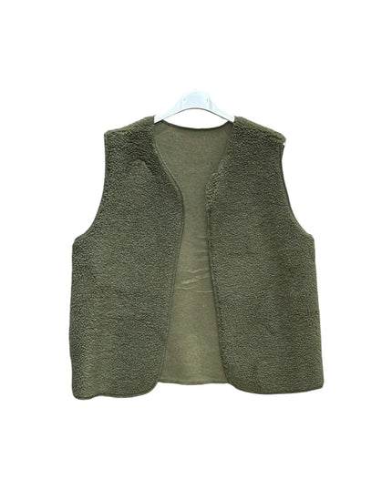 teddy gilet