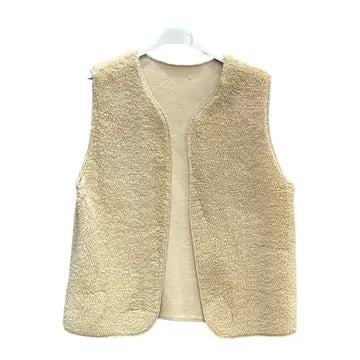 teddy gilet
