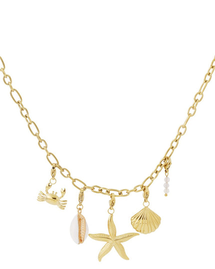 diy ketting fluister van de zee